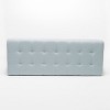 NicBex Contemporary Design Ottoman with Storage, Versatile Foot Stools Ottoman with Flip-Top Seat for Bedroom, Living Room, Light Blue - 3 of 4