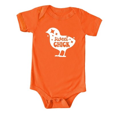 The Juniper Shop Sweet Chick Chick Baby Bodysuit