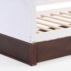 PAGED Storage Bed Queen Size Upholstered Platform Bed with 2-Drawers, Tufted Headboard, Easy Assembly, Noise Free - 3 of 4