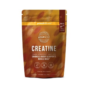 Primal Harvest Creatine Powder Supplement for Men and Women's Fitness, For Workouts, and Muscle Growth, 1 Pouch (60 Servings) - 1 of 3