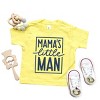 The Juniper Shop Mama's Little Man Toddler Short Sleeve Tee - 2T - Yellow - 3 of 4