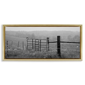 Stupell Industries Countryside Farmland Front Gate, 25" x 11" - 1 of 4