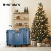 ROBOTIME Luggage, Suitcase Set with Lock and Double Spinner Wheels, Large Capacity Cases for Business or Vacation, 3PCS, Blue, 30.31"*19.29"*11.81" - 2 of 4