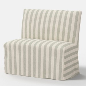 38" Jean Slipcovered Dining Banquette - Threshold™ - 1 of 4