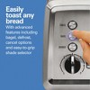 Hamilton Beach Modern 2 Slice Stainless Steel Toaster with Extra - Wide Slots 22794G: 850W, Metal, Hand Wash, Silver - 2 of 4