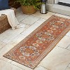 JONATHAN Y Bijan Traditional Vintage Medallion Reversible Machine-Washable Indoor/Outdoor Area Rug - 4 of 4