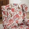 Hrinhom 28"W Modern Accent Chair ,Upholstered Armchair, Floral Design Single Sofa Chair - 3 of 4