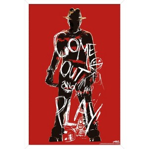 Trends International A Nightmare on Elm Street - Freddy Stylized Framed Wall Poster Prints - 1 of 4