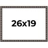 PosterPalooza | Deco Black Picture Frame - UV Acrylic, Backing Board, Hanging Hardware Included - 2 of 4