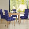 PiccoCasa Stretch Washable Chair Cover for Dining Room 1 Pc - 2 of 4