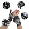 Unique Bargains Breathable Flower Manicure Gloves 1 Pair - 3 of 4
