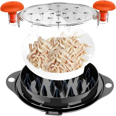 Attop Chicken Chopper, Large Meat Grinder, Chicken Breast Chopper, Suitable for Chicken, Beef, and Pork, Meat Mincer, Orange