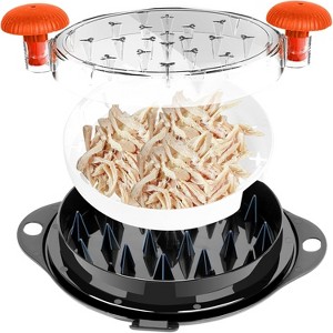 Attop Chicken Chopper, Large Meat Grinder, Chicken Breast Chopper, Suitable for Chicken, Beef, and Pork, Meat Mincer, Orange - 1 of 4