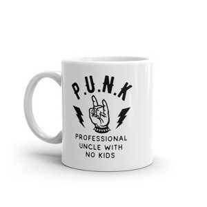 Crazy Dog T-Shirts Punk Professional Uncle No Kids Mug Funny Sarcastic Acronym Graphic Novelty Coffee Cup-11oz - 1 of 4