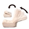 PAGED Modern Sofa Chair with Side Pocket, Comfy Rotatable Lounge Chair for Bedroom, Living Room, Adjustable Head and Waist - 3 of 4
