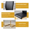NicBex 5 PCS/7 PCS Dining Table Set,Tempered Glass Dining Table with Black MDF OC Shaped Bracket,4/6 PU Chairs for Kitchen/Apartment - 4 of 4