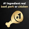 Cesar Loaf and Topper in Sauce Chicken, Cheese, Potato, Steak, Beef  and Bacon Flavor Variety Pack Small Breed Wet Dog Food - 3.5oz/24ct - 3 of 4