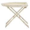 Nautical Boat Shape Folding Table Taupe - Olivia & May - 2 of 4