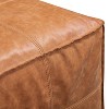 Poly & Bark Taos Square Ottoman Cognac Tan - 4 of 4