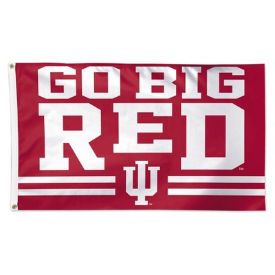 NCAA Indiana Hoosiers 3'x5' Slogan Flag