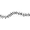 Silver 1/4 Cttw Diamond Marquise Shaped Link Adjustable Bolo Bracelet - 3 of 4