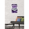Trends International NBA Sacramento Kings - Maximalist Logo 23 Framed Wall Poster Prints - 2 of 4