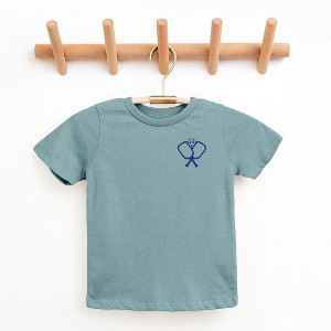 The Juniper Shop Pickleball Paddles Crossed Youth Short Sleeve Tee - 1 of 3