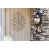 Taza Bronze Motif Indoor/Outdoor Wall Décor - Southern Patio - 2 of 4