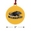 University of Wisconsin Milwaukee Official Logo Aluminum Holiday Christmas Tree Ornament - 3 of 4