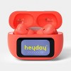 True Wireless Active Noise Cancelling Earbuds with Screen Poppy - heyday™ - 2 of 3