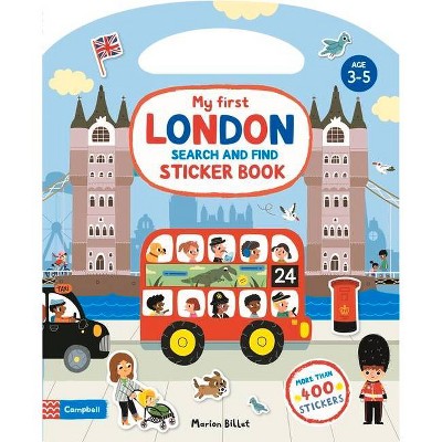 My First London Search and Find Sticker Book - (Campbell London Range) (Paperback)