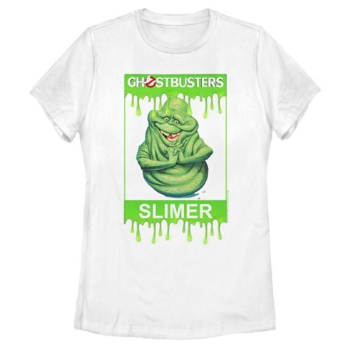 Women's Ghostbusters Framed Slimer T-shirt : Target