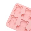 Unique Bargains Candy Mould 6-Cavity Cute Cartoon Candy Mould Hand Wash 6.26"x5.55"x0.75" 1 Pc - 4 of 4