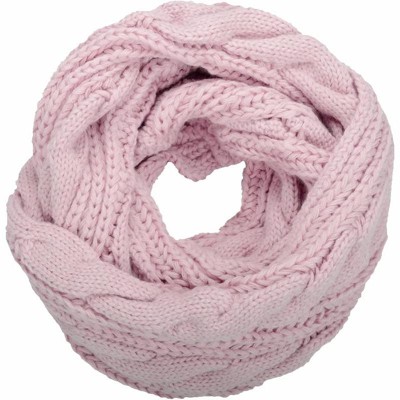 Zuppad Womens Thick Ribbed Knit Winter Infinity Circle Loop Scarf