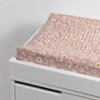 Babyletto Daisy Quilted Muslin Changing Pad Cover - 2 of 4
