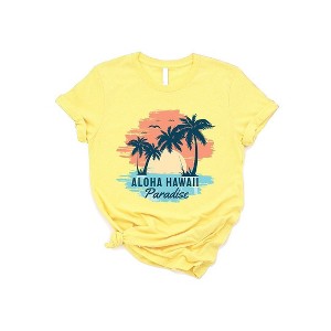 Simply Sage Market Women's Aloha Hawaii Short Sleeve Graphic Tee - 1 of 3