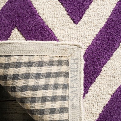 Dalton Textured Area Rug - Purple/Ivory (4'x6') - Safavieh
