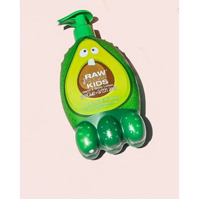 Raw Sugar Kids Lotion - Avocado &#38; Green Apple - 12 fl oz, 3 of 8