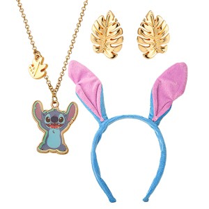 Fashion Stitch 3Pc Set- Headband/Necklace & Earrings Stud - 1 of 4