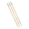da Vinci TOP-ACRYL Bright White Brush, Synthetic, Acrylic & Oil, Flat, Series 7182, Size 2, Pack of 3 - 3 of 3