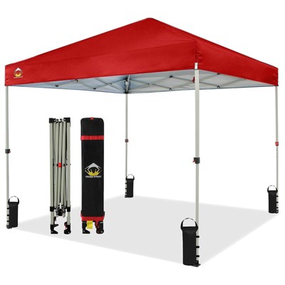 8x8 Recreational Centerlok Canopy - Sto 'N Go, Silver Coated, 150D - RS64F
