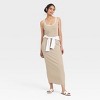 Women's Knit Midi Tank Dress - A New Day™ - 3 of 3