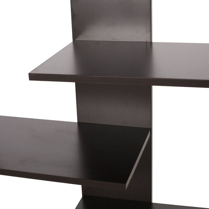71&#34; Sparks Modern Geometric High Shelf Bookcase Dark Gray - Christopher Knight Home, 6 of 11