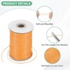 Unique Bargains Waxed Polyester Durable Flexible Beading Cord 1 Roll - 2 of 4