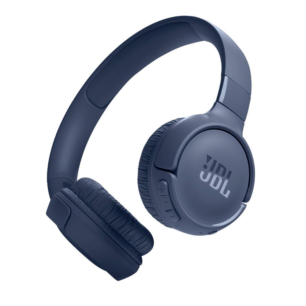 Photos - Headphones JBL Tune 520BT Bluetooth Wireless On-Ear  - Blue 