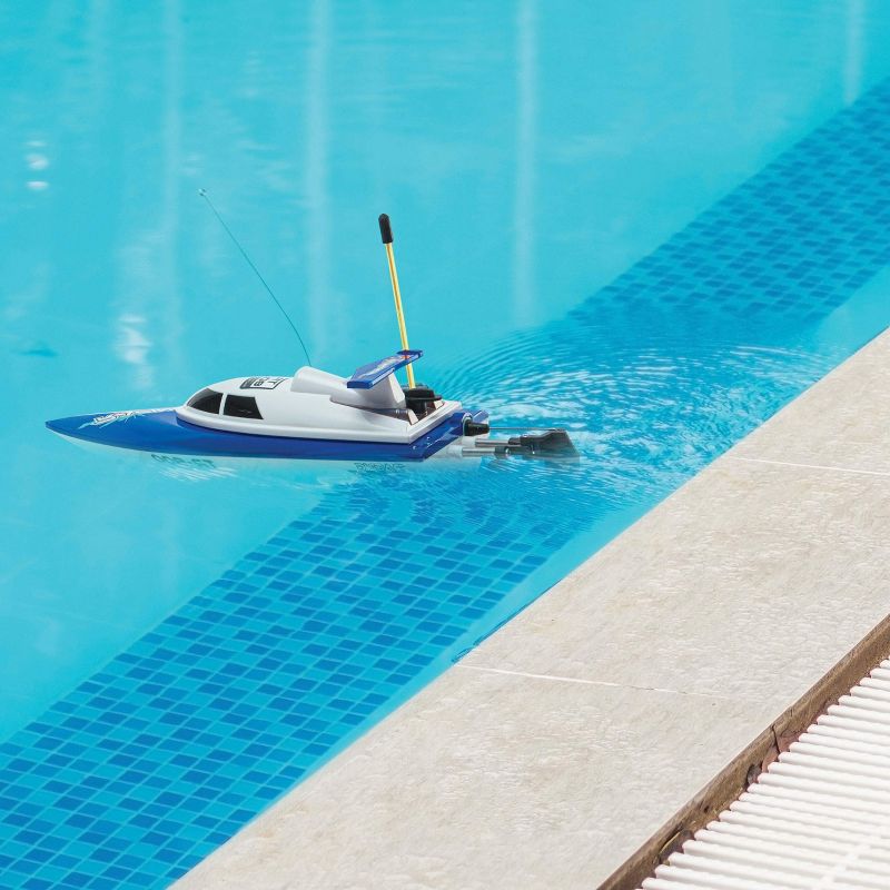 Top Race Remote Control Boat for Pools, Lakes & More! (TR-800 Blue), 3 of 4