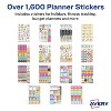 Avery Planner Stickers Variety Pack 1 656 Stickers Weekly Calendar and Journal Sticker Sheets (6785) - 4 of 4