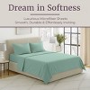 Brushed Microfiber Sheet Set- 4 Piece Bed Linens-Fitted & Flat Sheets, 2 Pillowcases-Wrinkle, Stain & Fade Resistant by Hastings Home - 2 of 4