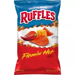 Ruffles Flaming Hot Potato Chips - 8.5oz