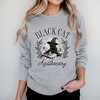 Simply Sage Market Women's Graphic Sweatshirt Black Cat Apothecary - 2 of 4